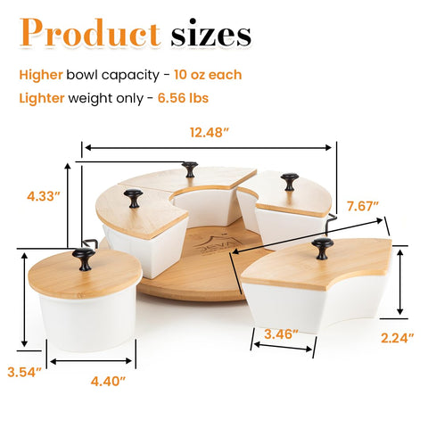 Tray with black handles by DEVA for secure grip from kitchen to table