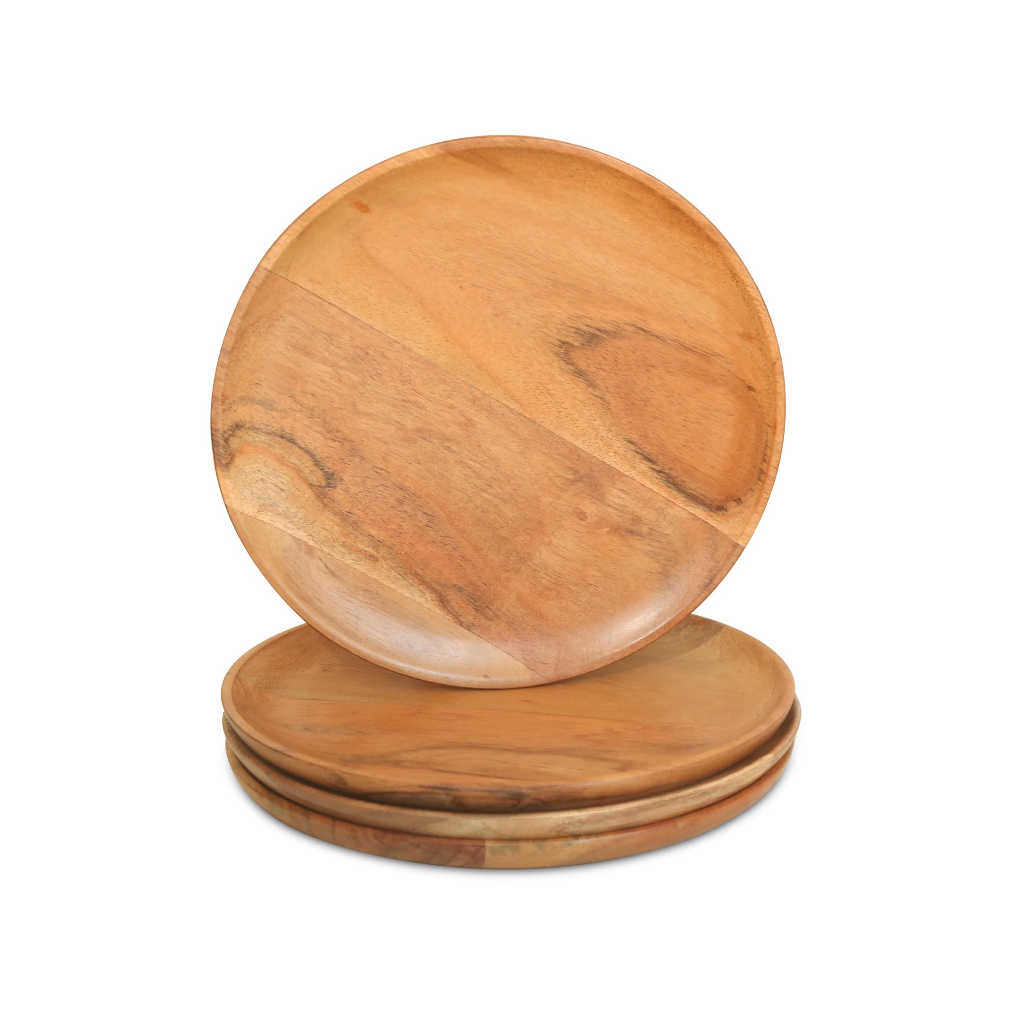 Devla acacia charger plate 10-inch dinner service for appetizers and desserts
