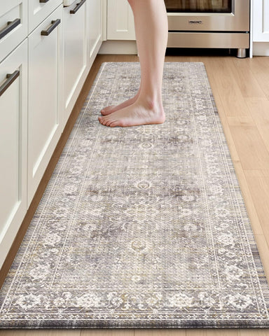 DEXI kitchen floor mat anti-fatigue memory foam supports feet during long prep