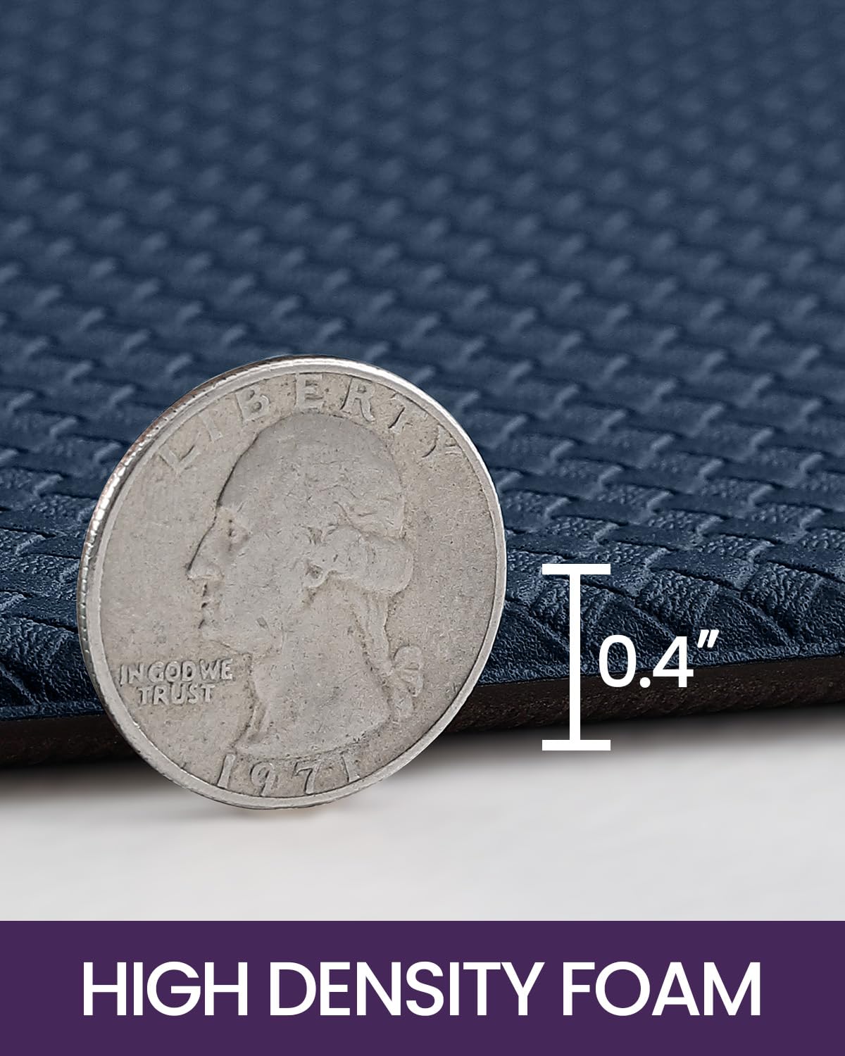 DEXI kitchen floor mat stain-resistant top layer keeps surfaces cleaner