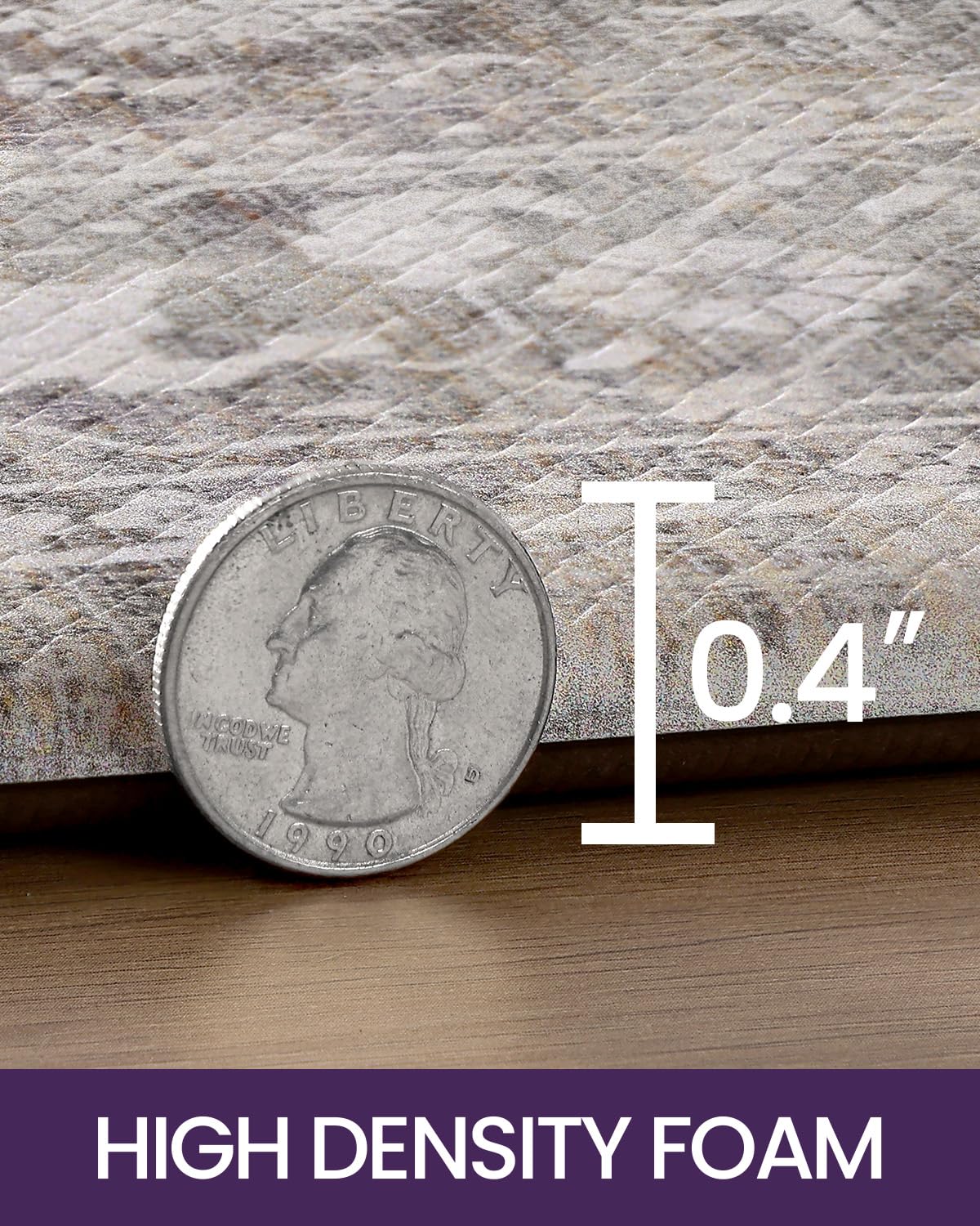 DEXI waterproof and stain resistant design helps protect floors from oils and liquids