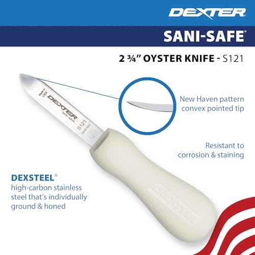 Dexter Outdoors DEXSTEEL blade is high-carbon and rust-resistant for durability.