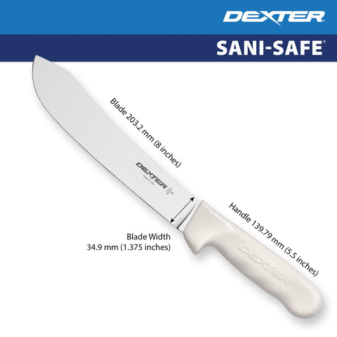 Dexter Outdoors Dexsteel blade maintains a sharp edge through repetitive prep tasks.