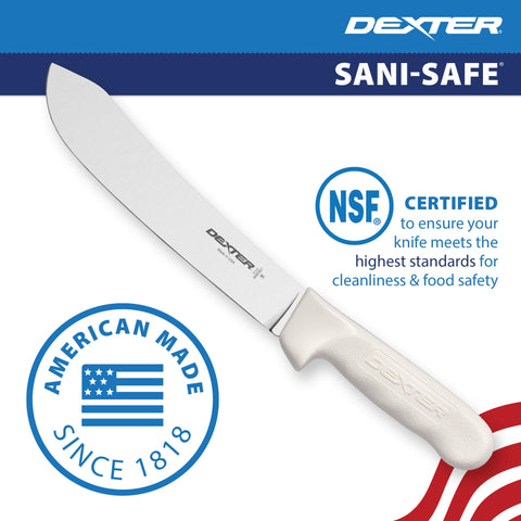Dexter Outdoors bullnose profile guides smooth slicing for even portions.