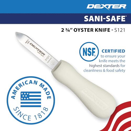 Dexter Outdoors Sani-Safe handle offers secure, non-slip grip when wet.
