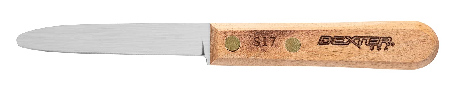 Dexter-Russell 3-inch clam knife blade, precise edge for effortless shucking