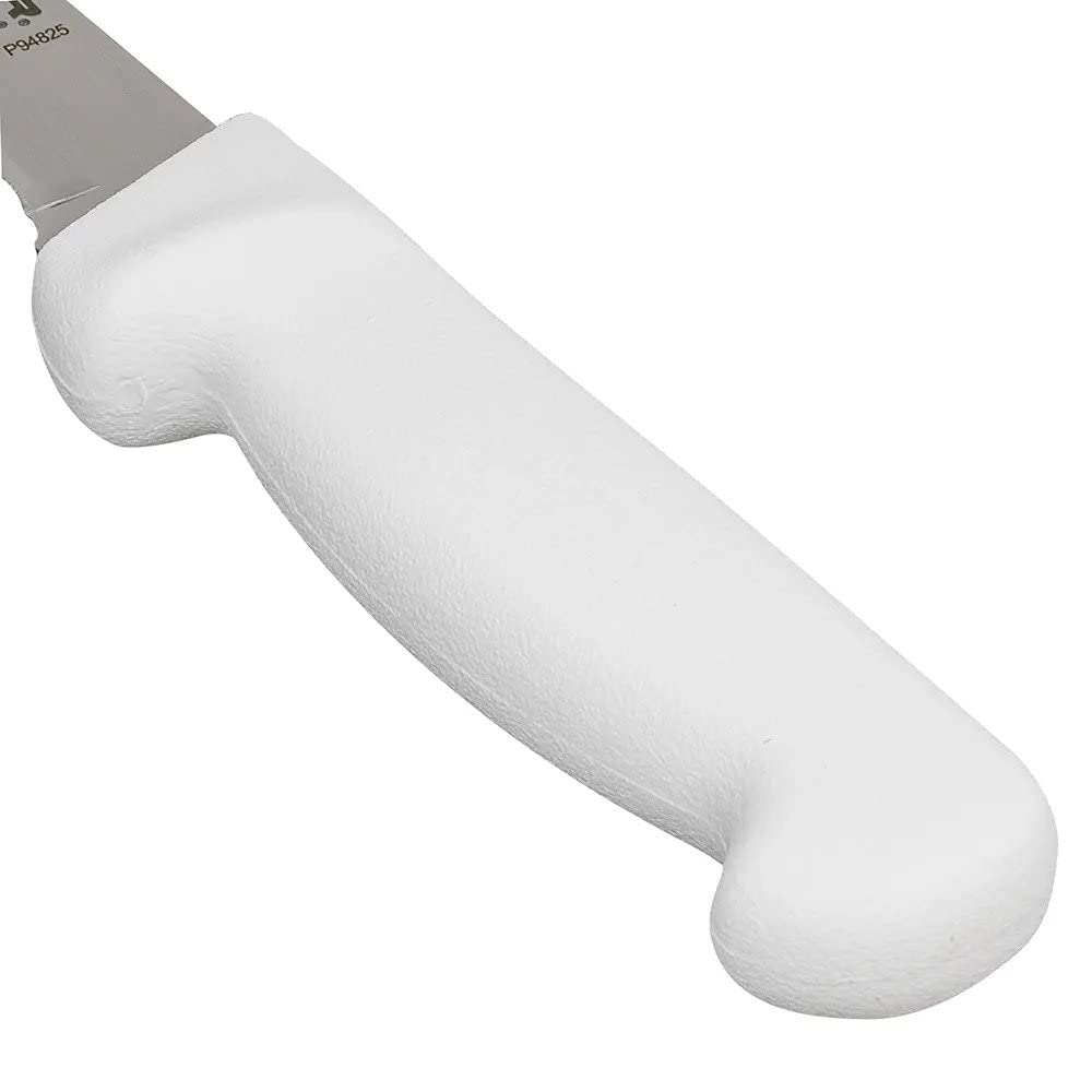 Dexter-Russell 6in white polypropylene handle provides a comfortable grip