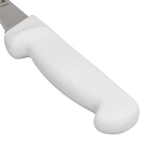 Dexter-Russell 6in white polypropylene handle provides a comfortable grip