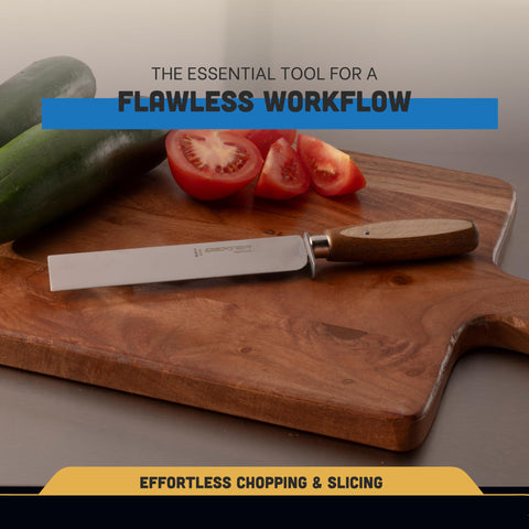 Dexter-Russell 6 inch blade is precision-ground for clean slices
