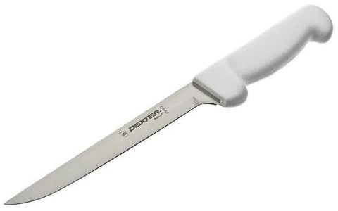 Dexter-Russell P94813 narrow fillet knife with 8-inch blade for precise filleting and easy edge maintenance.