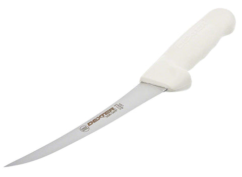 Dexter-Russell S131F-6PCP curved boning knife with Grip-Tex handle for secure, precise deboning.