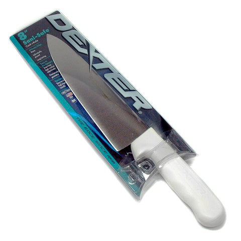 Dexter-Russell S145-10PCP knife blade close-up showing sharp edge for precise slicing