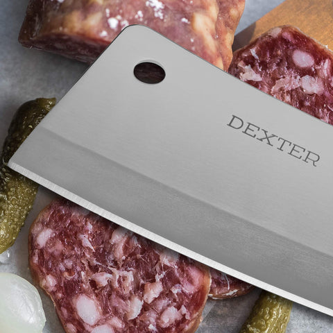 Dexter-Russell Traditional Series rosewood handle showing secure grip and classic design