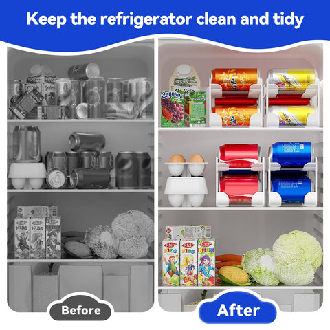 DEYILIAN extended rods accommodate taller cans for flexible storage