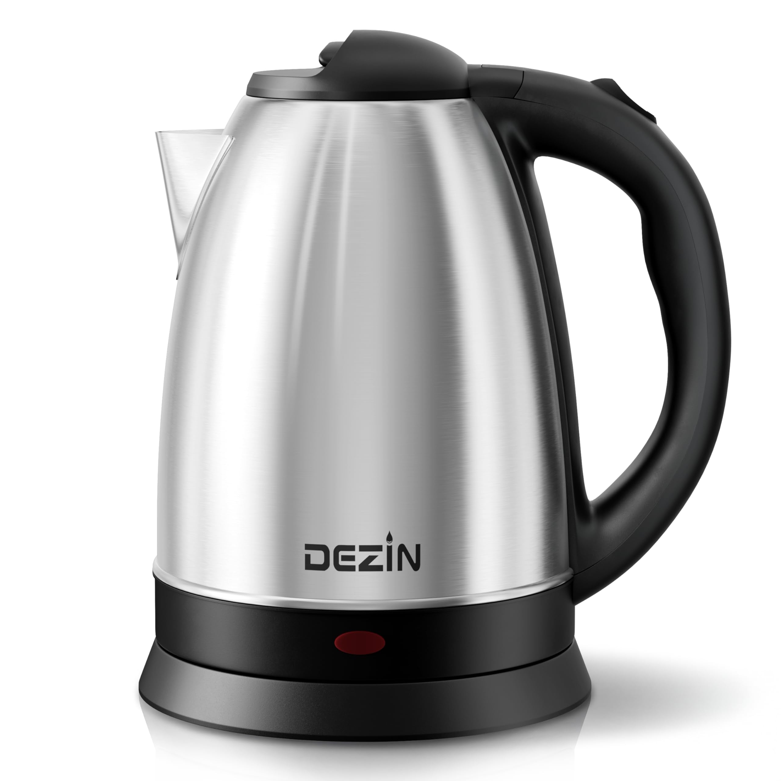 DEZIN electric kettle with classic design for stylish kitchens and quick tea prep.