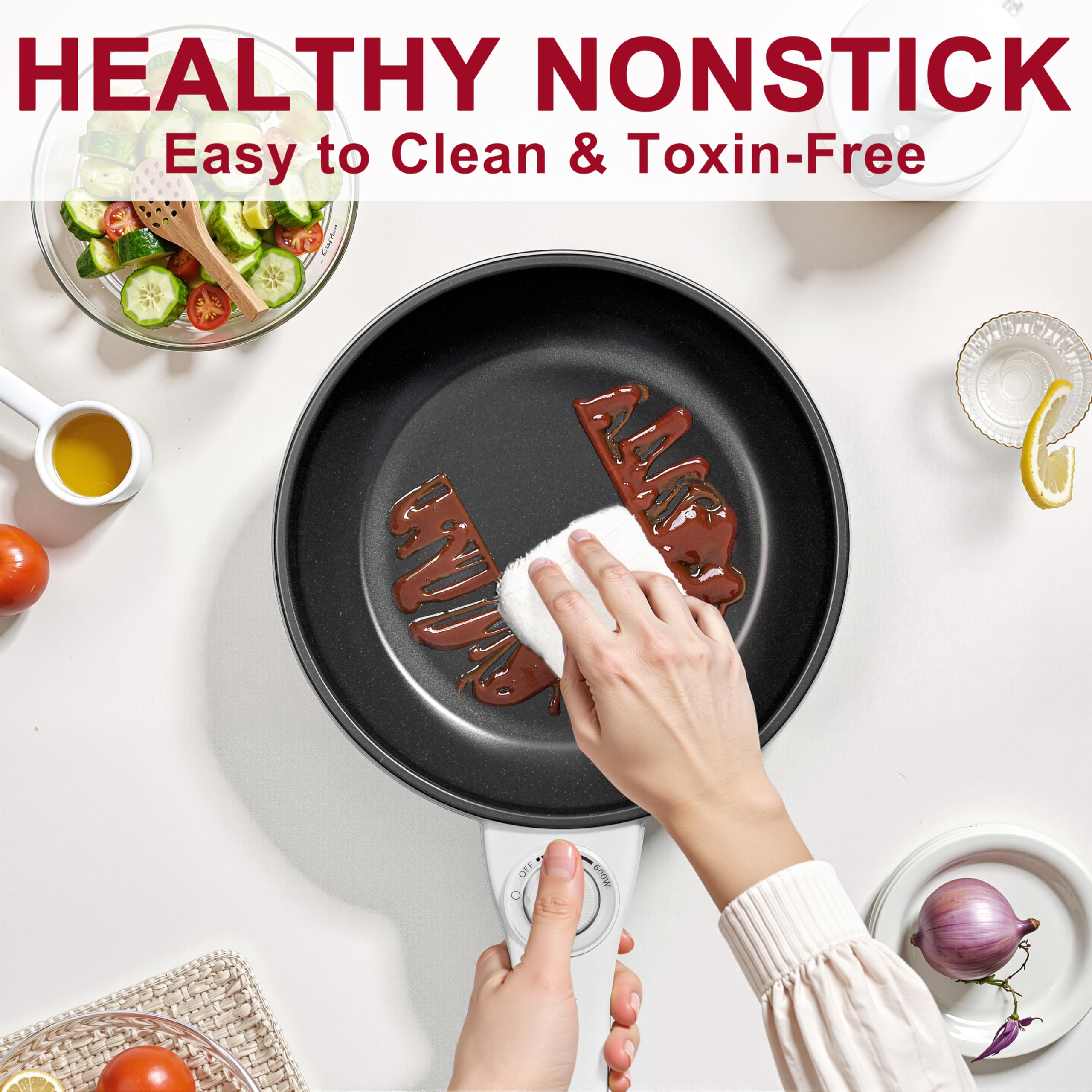 DEZIN hot pot boil-dry protection ensures safe operation during cooking.