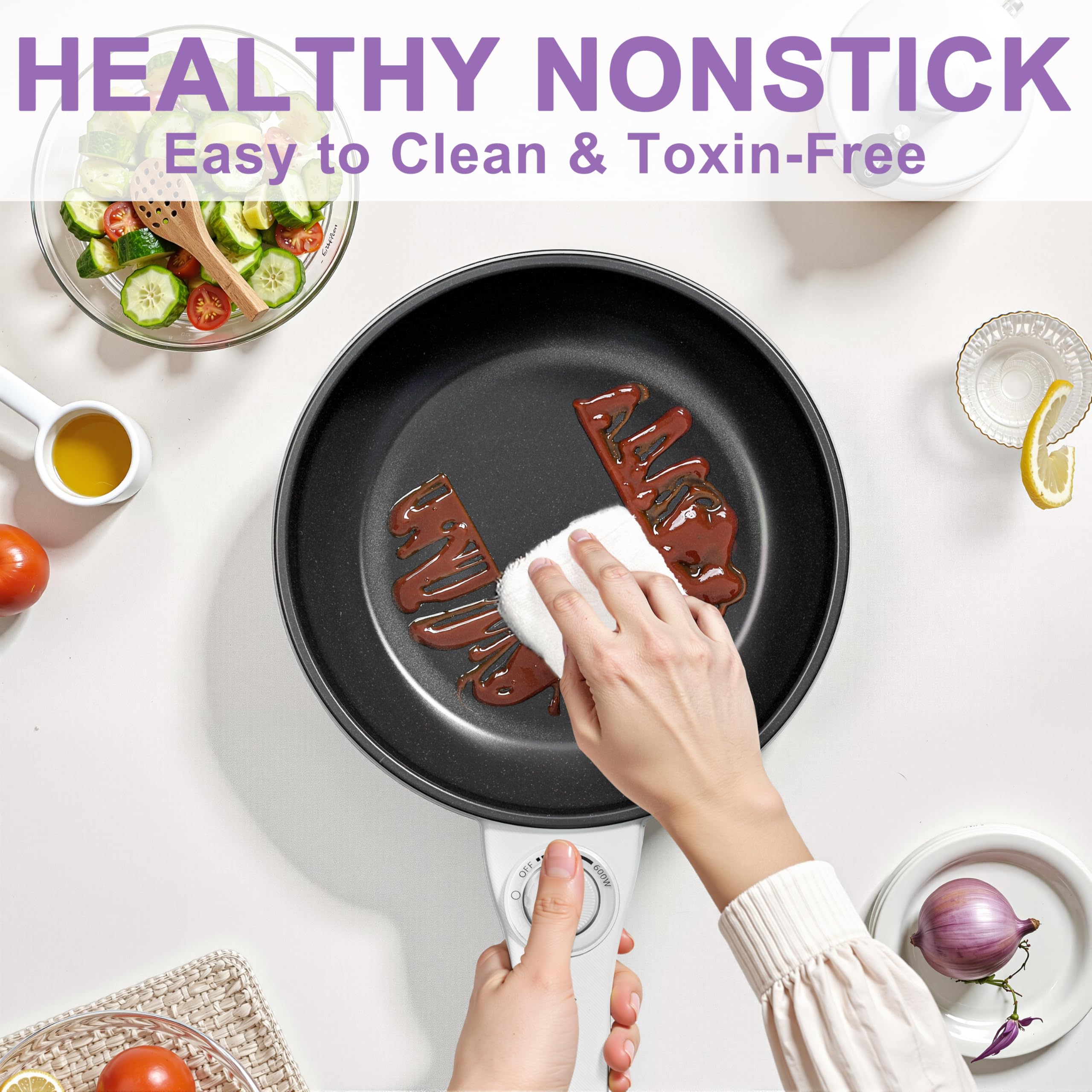 DEZIN hot pot in a dorm kitchen on a compact counter