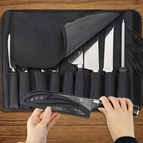 Dfito blade closeup satin finish highlights sharp edge for precise slicing.