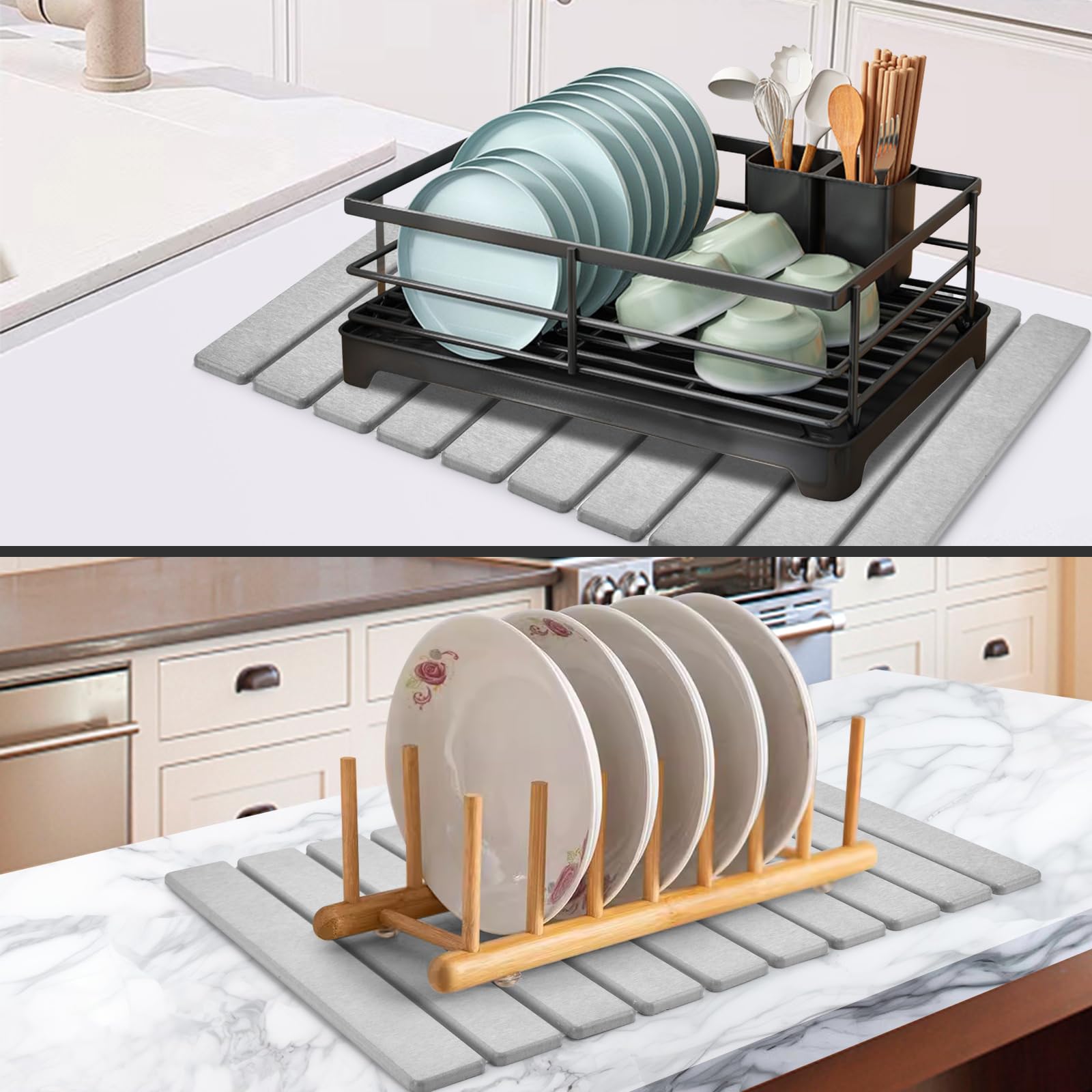 DFJKJUU packaging includes mat sanding tool and instructions.