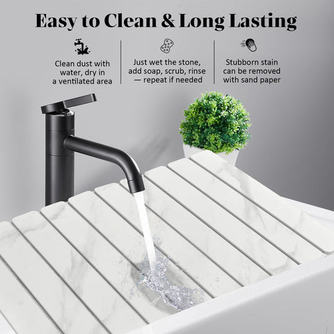 DFJKJUU multi-purpose mat serves as bath or plant mat for versatility.