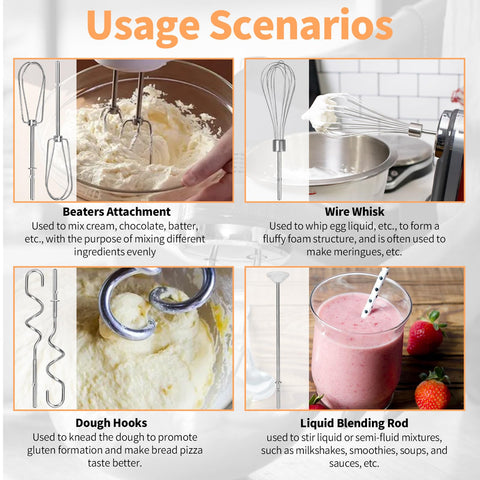 Dfnidy KHM dough hook 2 for smooth dough texture