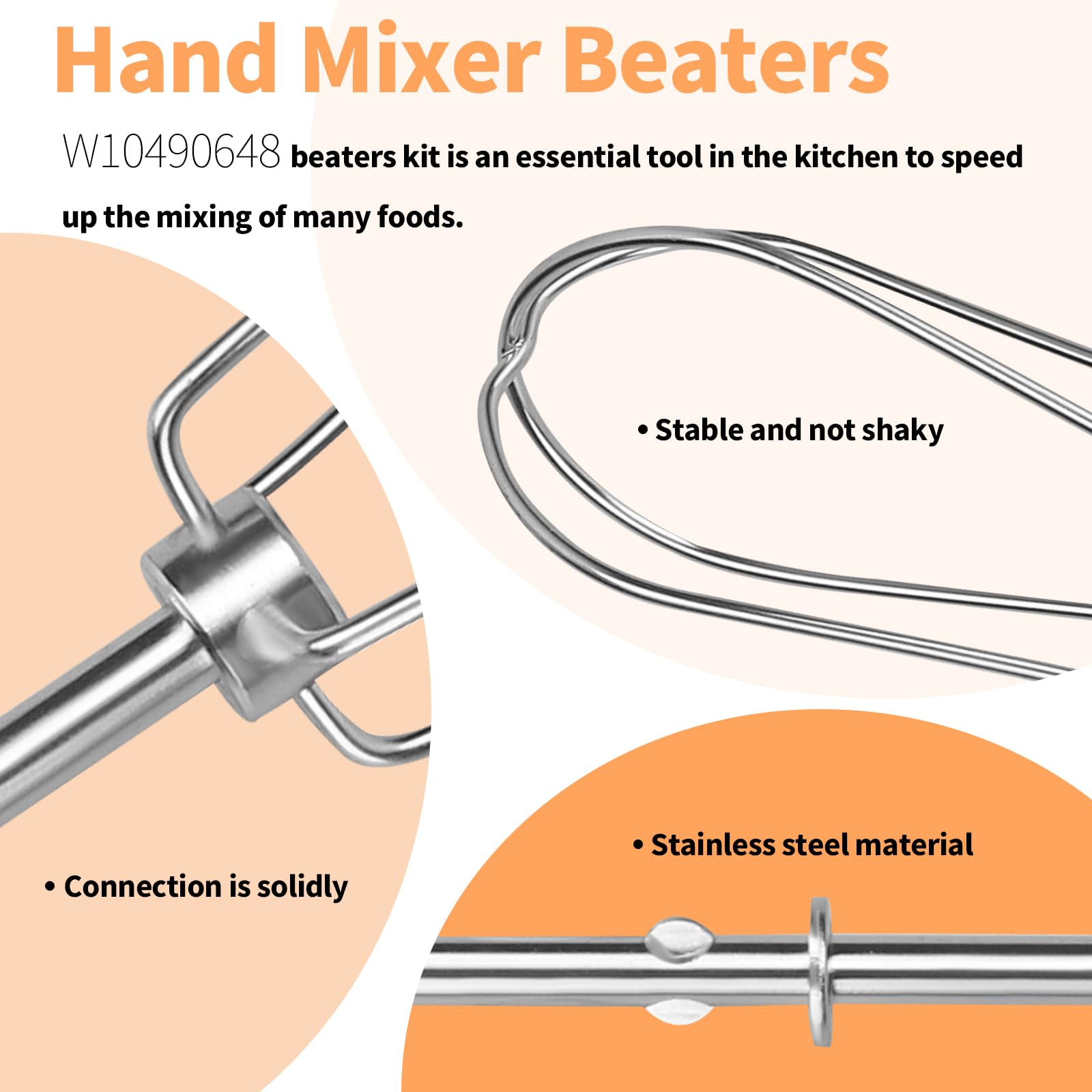 Dfnidy whisk attachment elevates light whipping and aeration