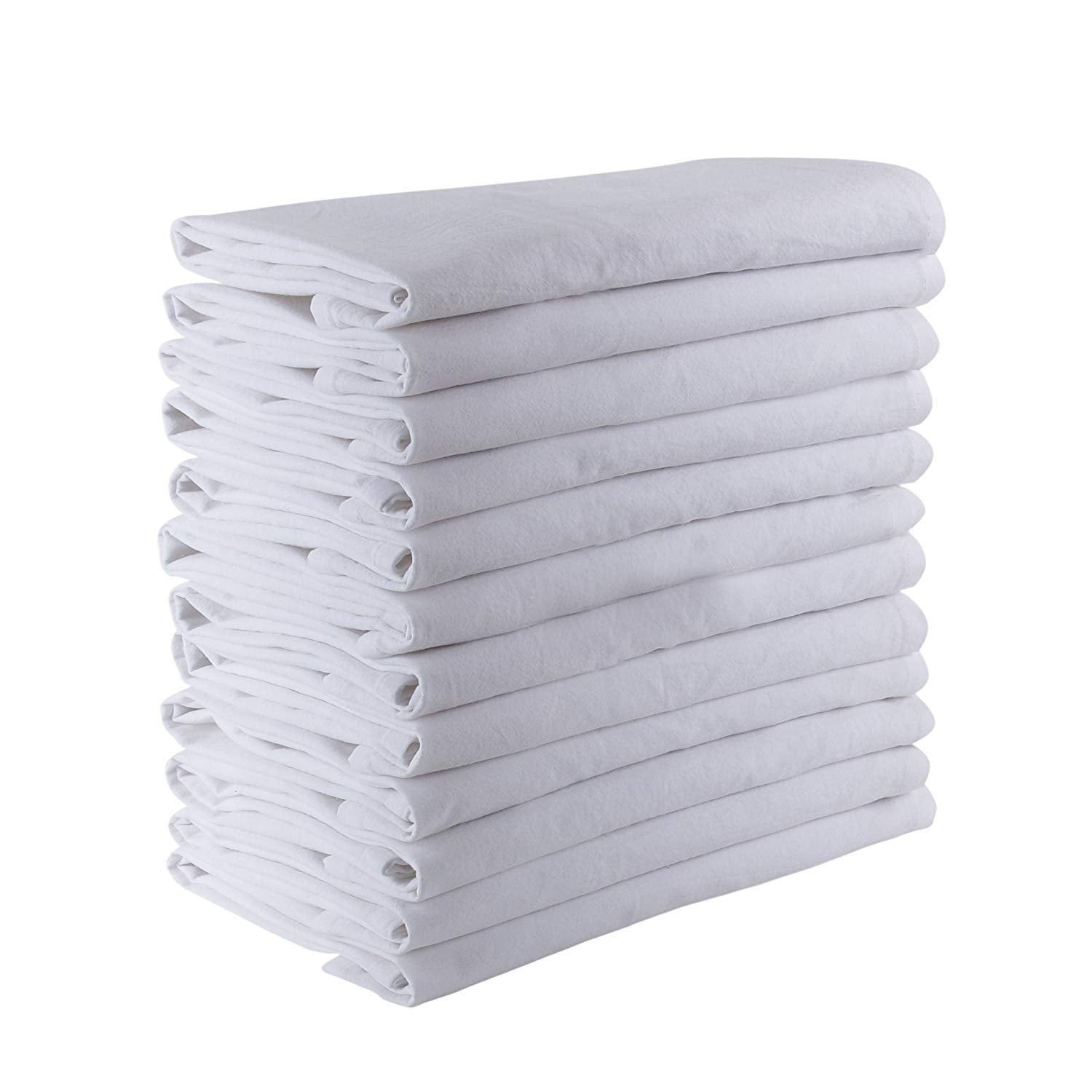 DG Collections flour sack towels lint-free drying for streak-free kitchen counters