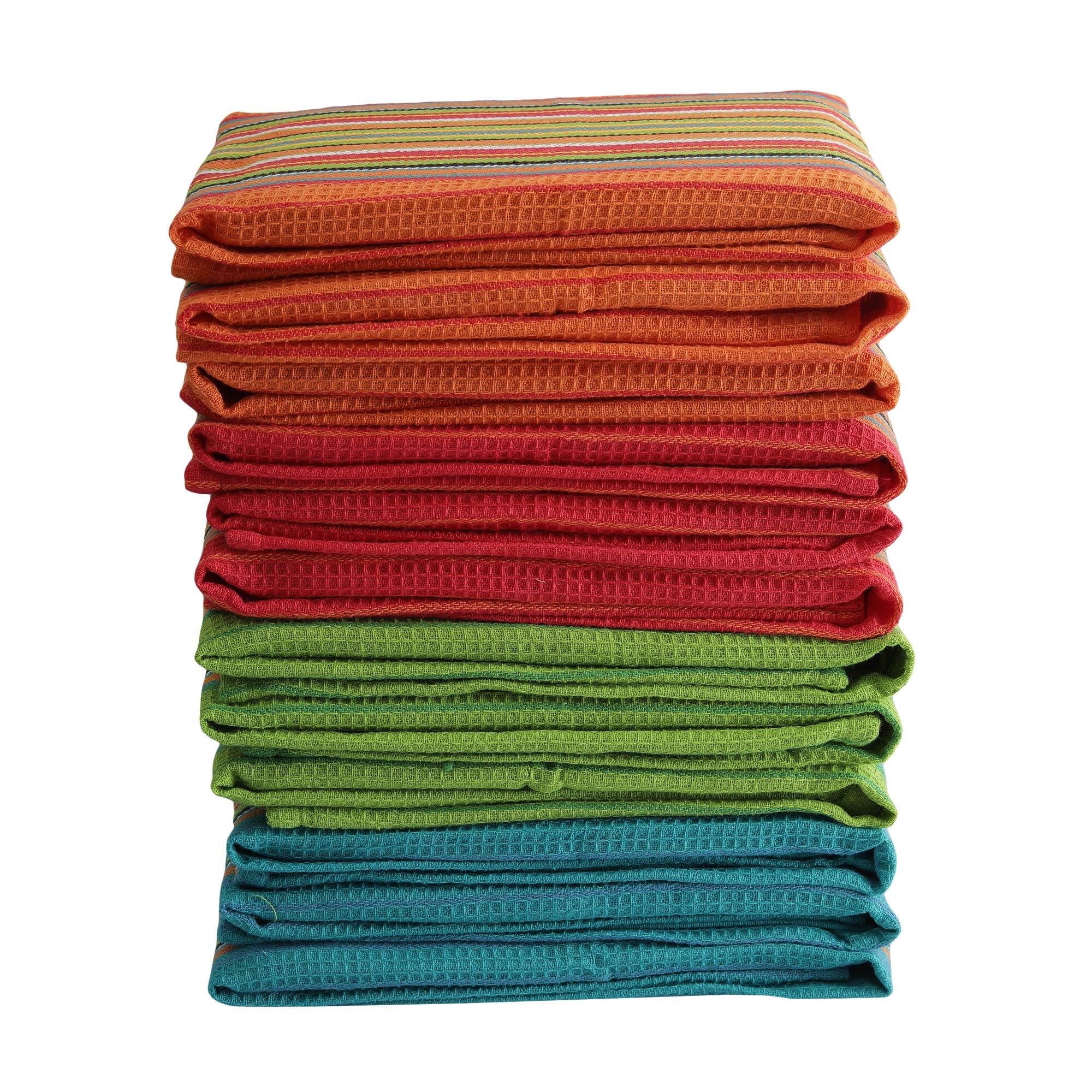 DG Collections multi-purpose towel used for drying hands and covering bread.