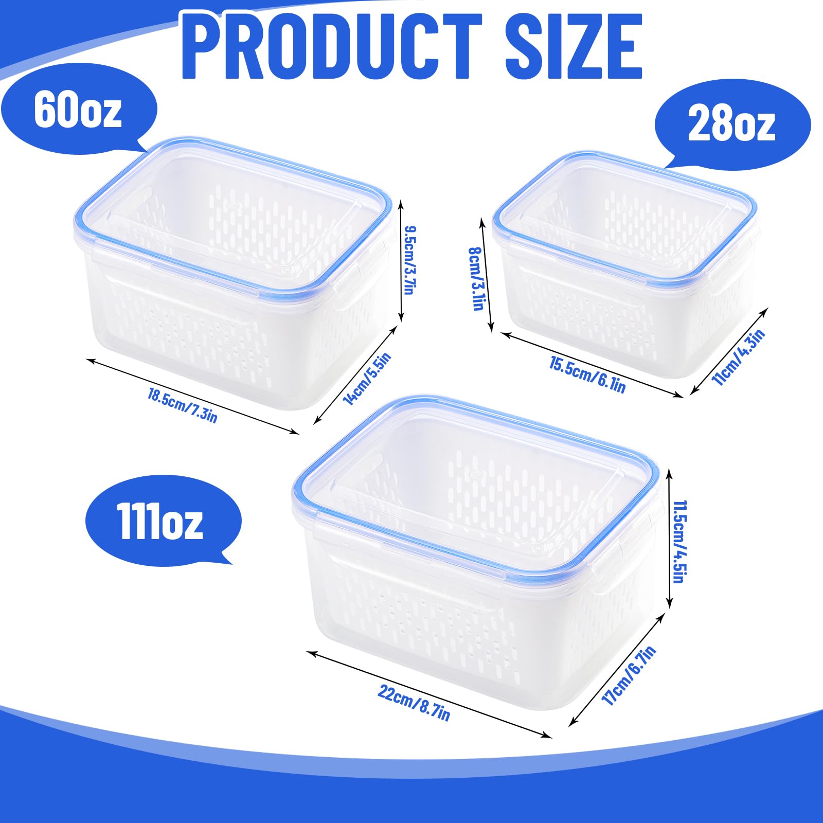 DharBnt removable colander enables easy washing and draining