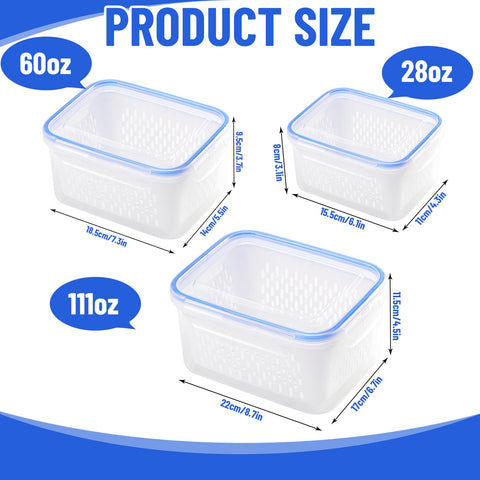 DharBnt removable colander enables easy washing and draining