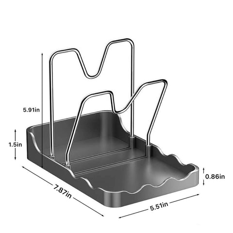 Dhlxyzt drip tray catches water and protects counters during cooking.