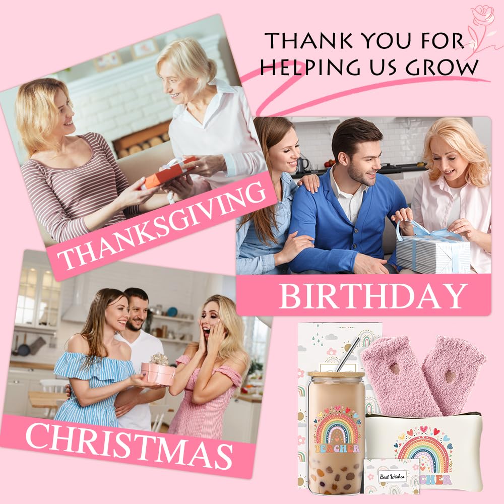 DHQH teacher gifts set unboxing visuals hint at thoughtful packaging.