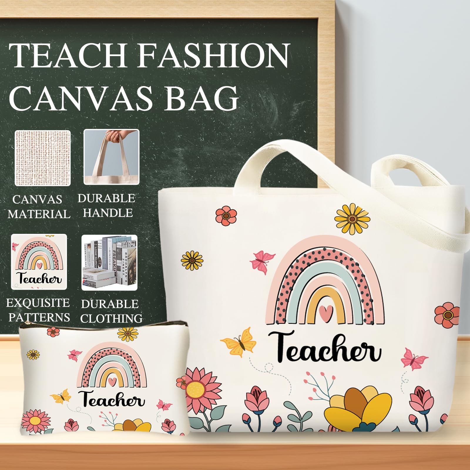 DHQH cosmetic bag keeps essentials organized on the go.