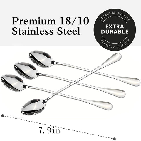 Dhrbsx cocktail stir spoons ideal for smooth drink mixing.