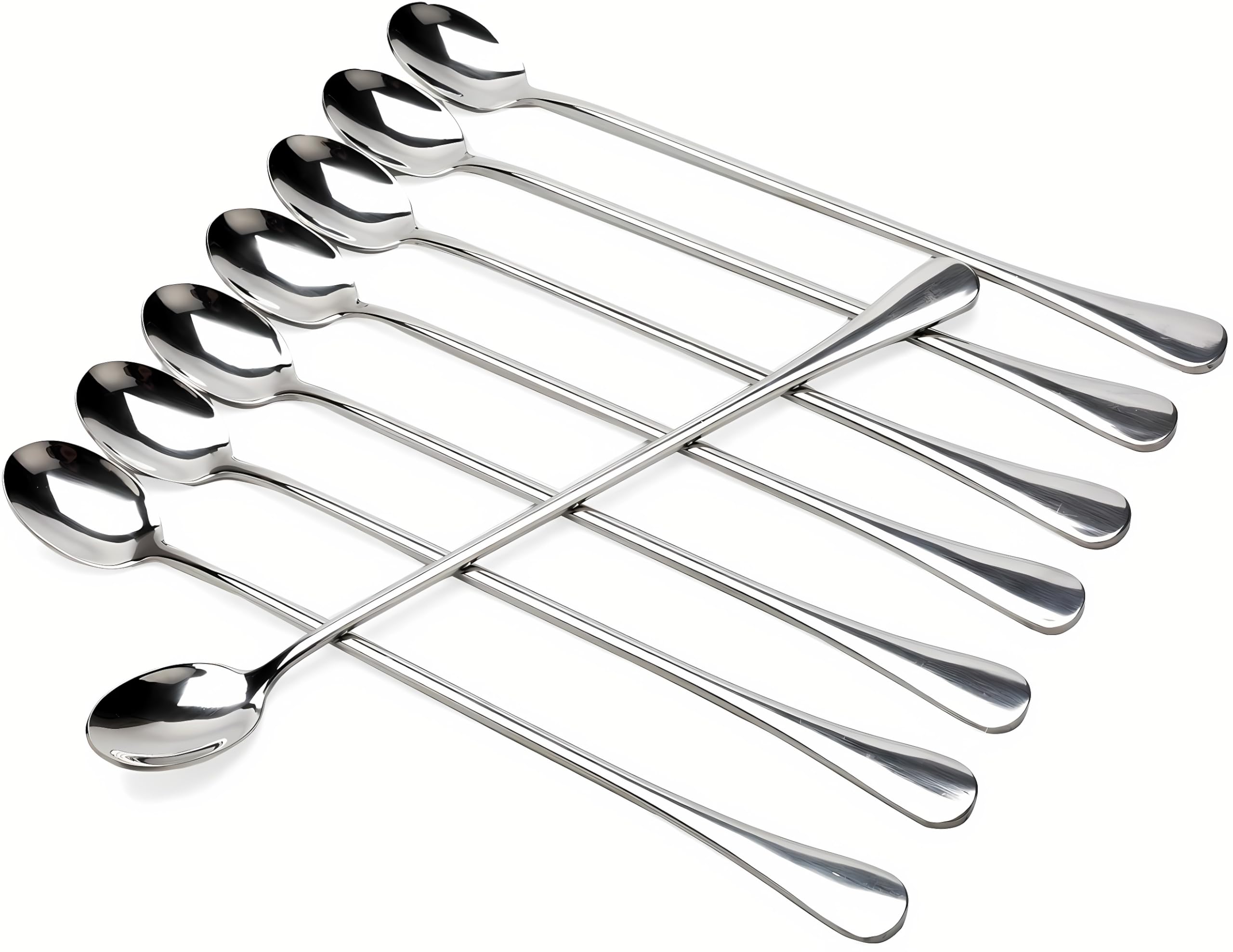 Dhrbsx long-handled tea spoon for smooth stirring in iced beverages.