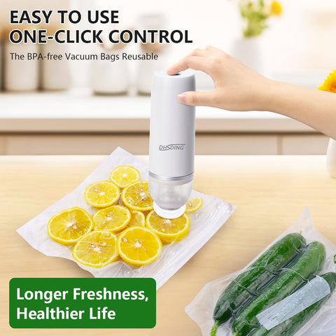 DHSDING BPA-free PA+PE bags keep meals secure and safe.