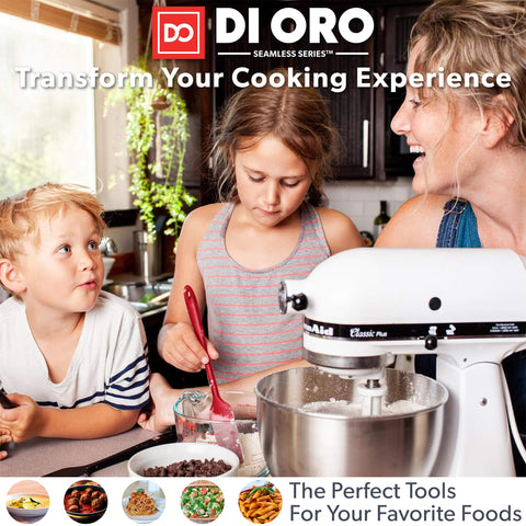 di Oro Living DIORO dishwasher-safe spoon, easy to clean after meal prep