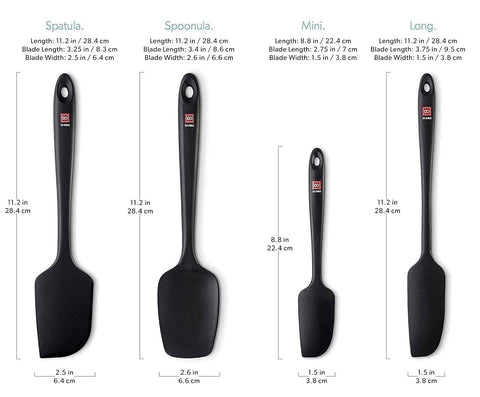 DI ORO Living dishwasher-safe spatula for quick, fuss-free cleanup.