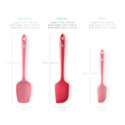DI ORO Living spatula safe with coated cookware to protect surfaces during use