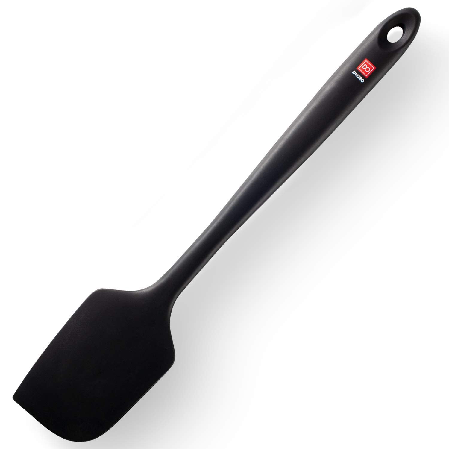 DI ORO Living Seamless Pro 14in spatula, front view, ideal for flipping large batches.