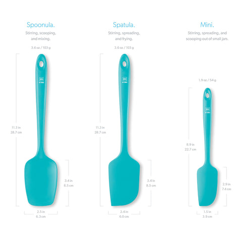 DI ORO Living seamless design prevents food buildup during stirring and scraping.
