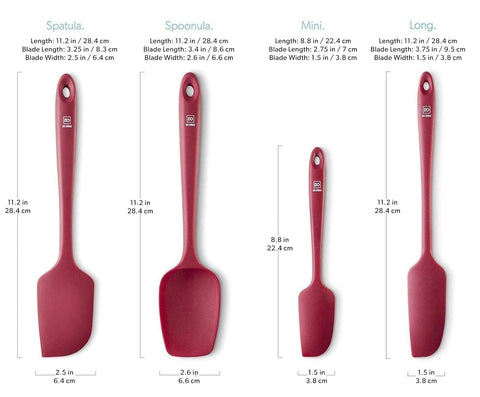 DI ORO spoonula blends spatula and spoon for versatile mixing.