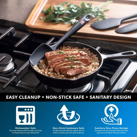 DI ORO Living spoonula blue with ergonomic, comfortable handle