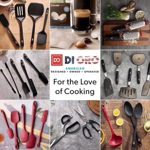 DI ORO four-piece set for flipping, turning, serving in the kitchen.