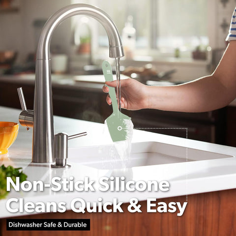DI ORO silicone spatula LFGB certified and BPA free.