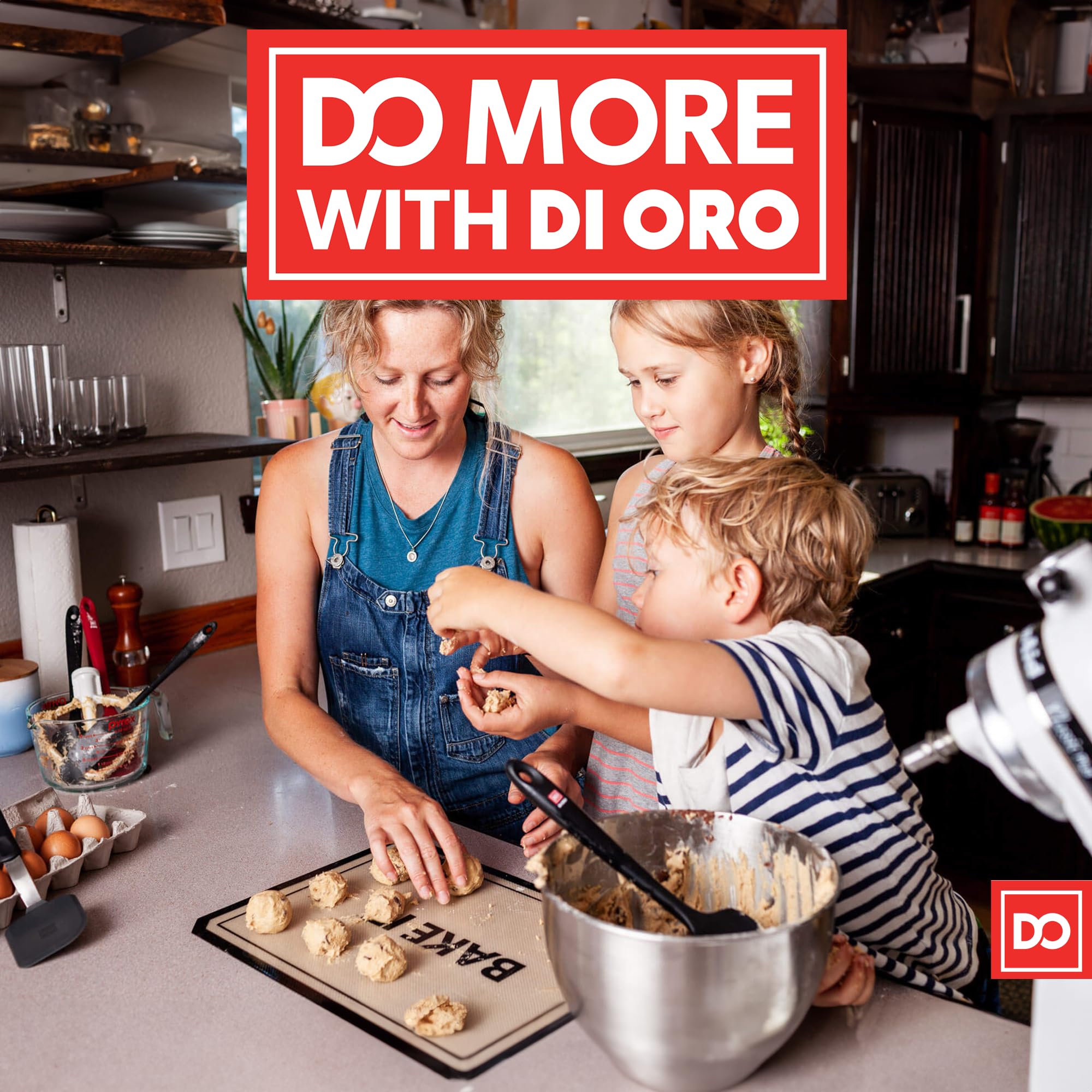 DI ORO spatula ideal for baking, mixing, and scraping tasks