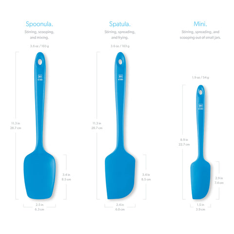 DI ORO spatula set dishwasher safe for easy cleanup