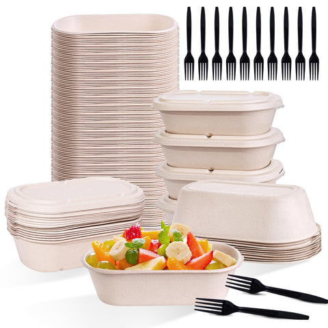 DI QIU REN compostable packaging solution for eco-friendly takeout