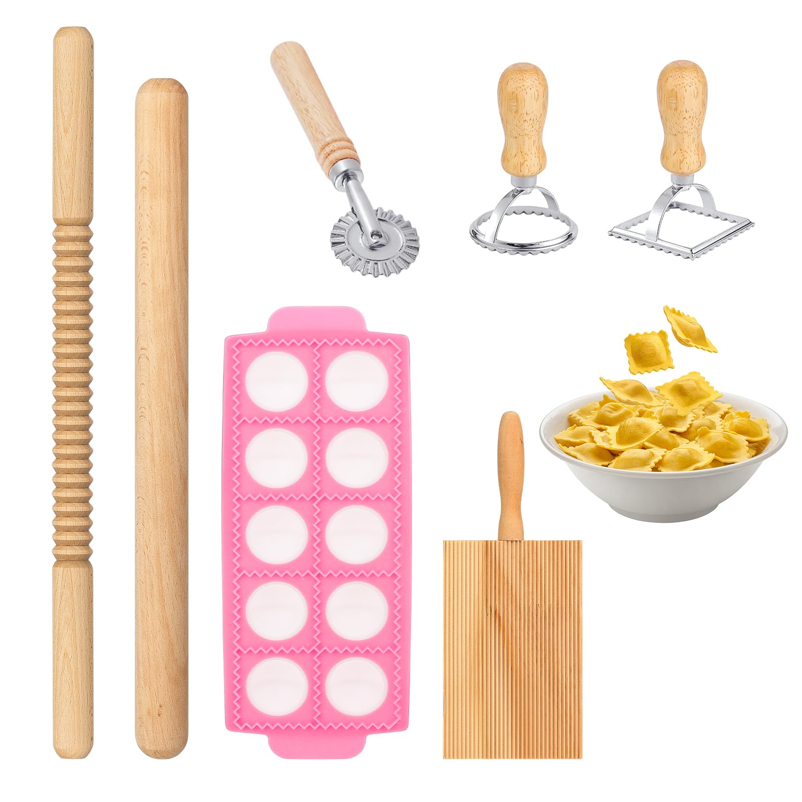 DI QIU REN rolling pin smooths dough for even sheets and easy prep