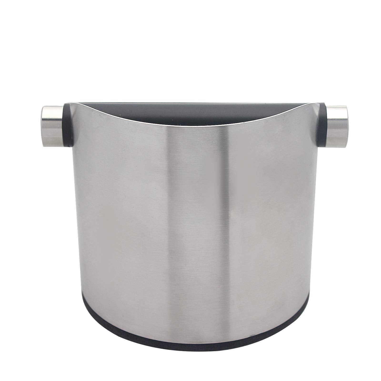 DIBTSA espresso knock box interior features a removable bar for easy cleaning.